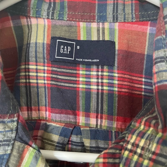 Gap check shirt. Men’s short sleeve - Picture 2 of 2
